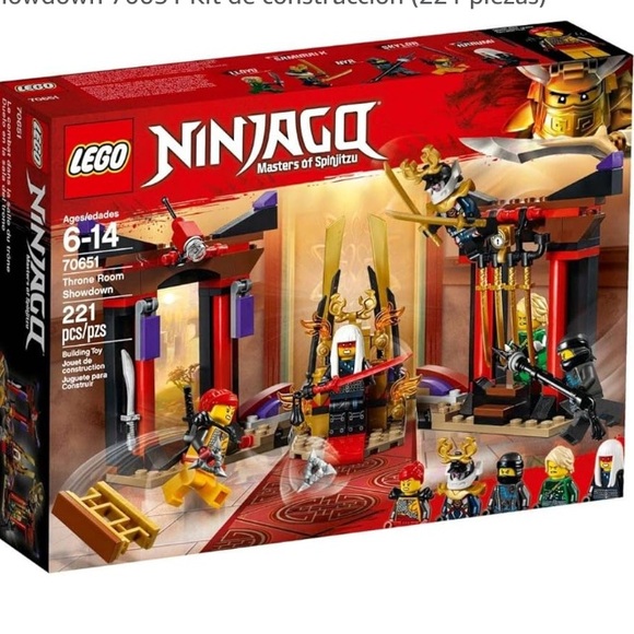 Nib NINJAGO: Throne Room Showdown (70651)